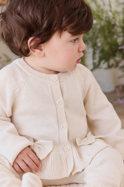 Lyla Cardigan - Vanilla | Jamie Kay