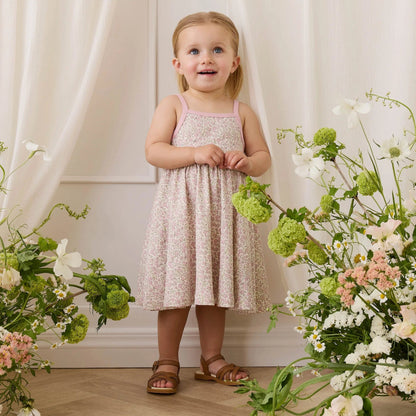 Samatha Dress Tully Mauve | Jamie Kay