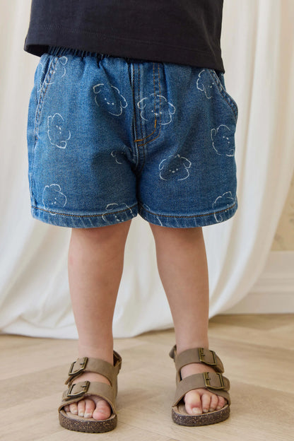 Reid Denim Short - Haru Denim | Jamie Kay