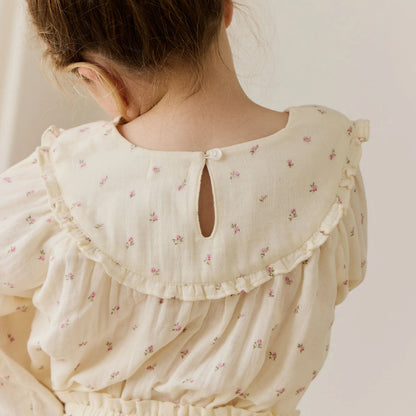 Muslin Amira Blouse - Willow Rose | Jamie Kay