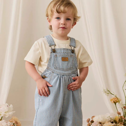 Cecil Overall - Holiday Stripe | Jamie Kay