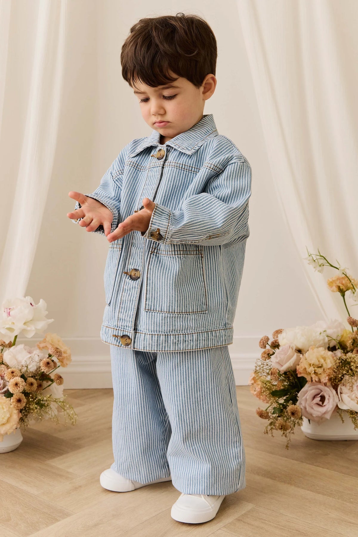 Abel Pant Holiday Stripe  | Jamie Kay