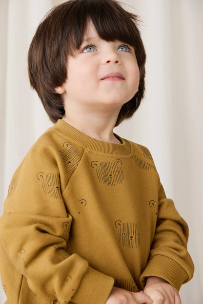 Henry Sweatshirt - Buckwheat Teddy Face | Jamie Kay
