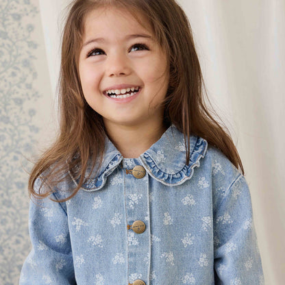 Malani Jacket - Tully Floral Denim | Jamie Kay