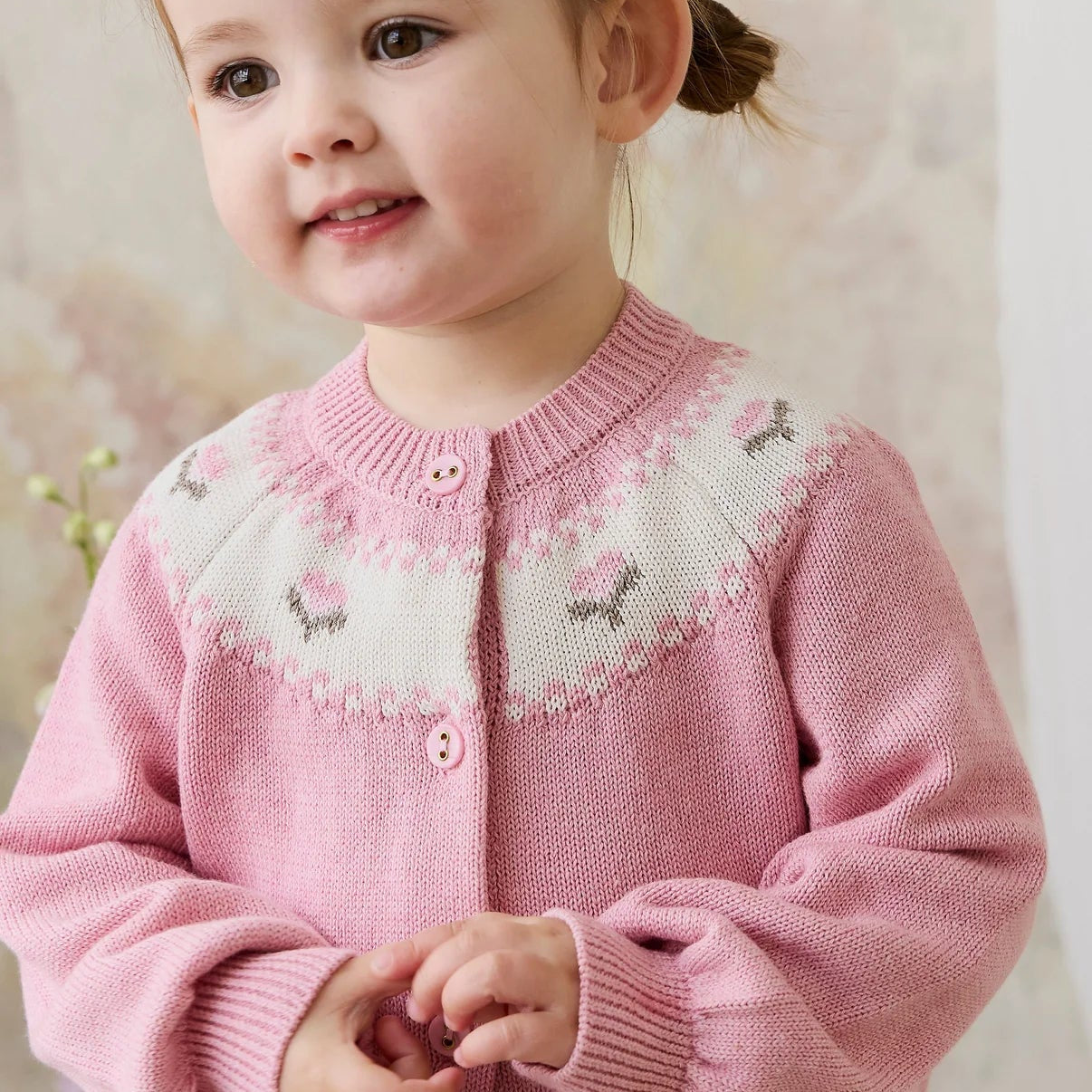 Annette Jacquard Cardigan | Jamie Kay