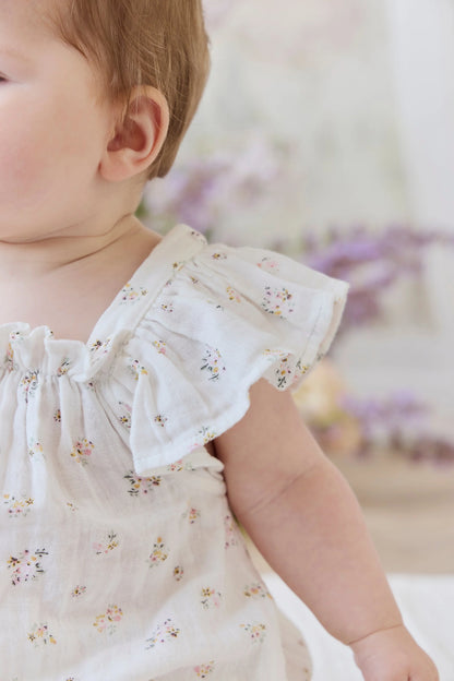 Muslin Harriet Playsuit - Ayla Whisper | Jamie Kay