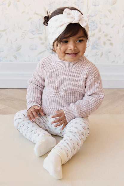 Everyday Legging - Rose Floral Pink | Jamie Kay