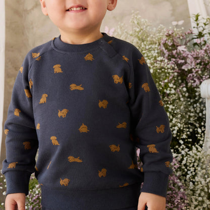 Flynn Sweatshirt - Playful Milo Captain | Jamie Kay
