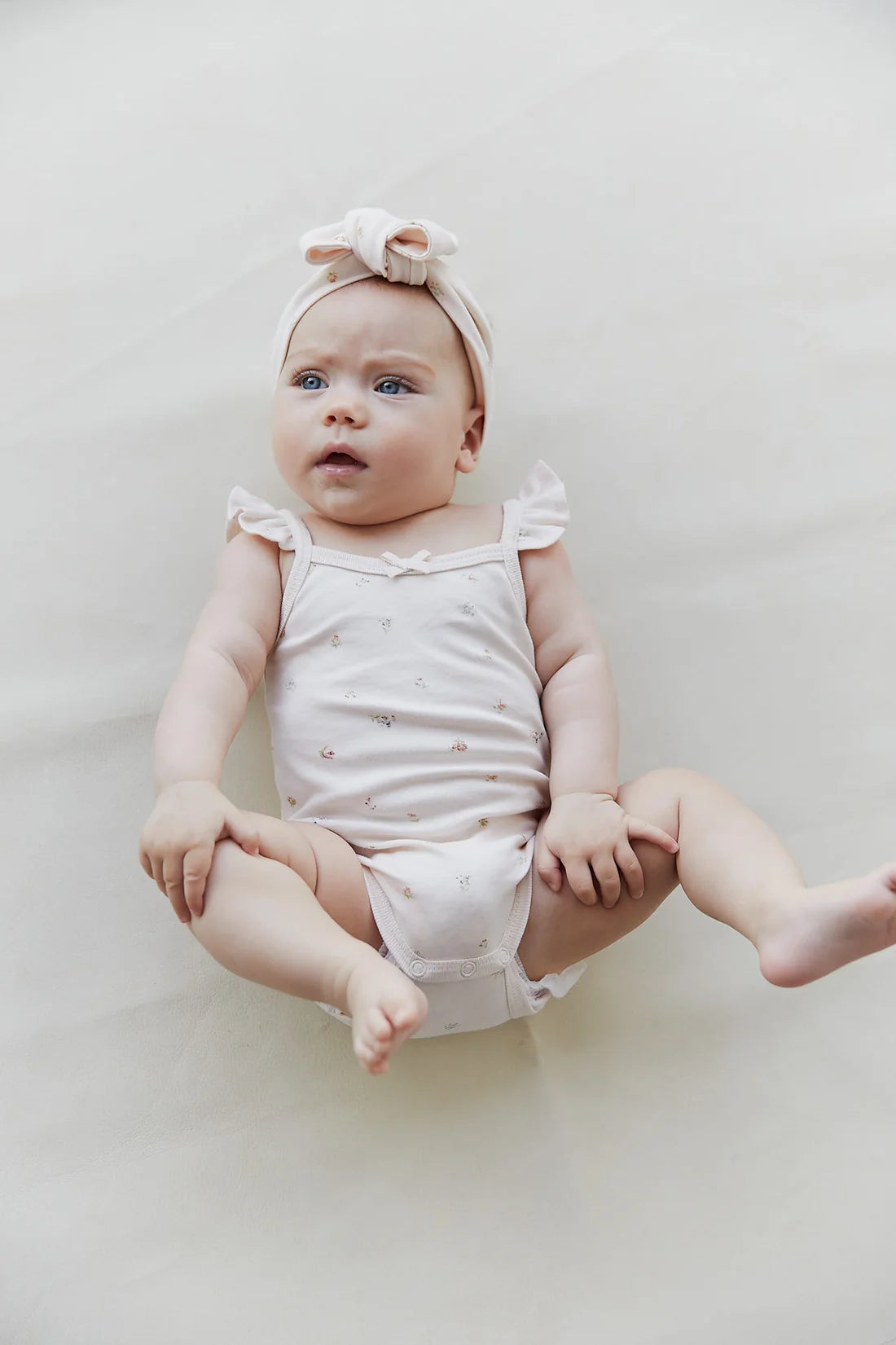 Bettina Singlet Bodysuit sweet magnolia 2Y | Jamie Kay