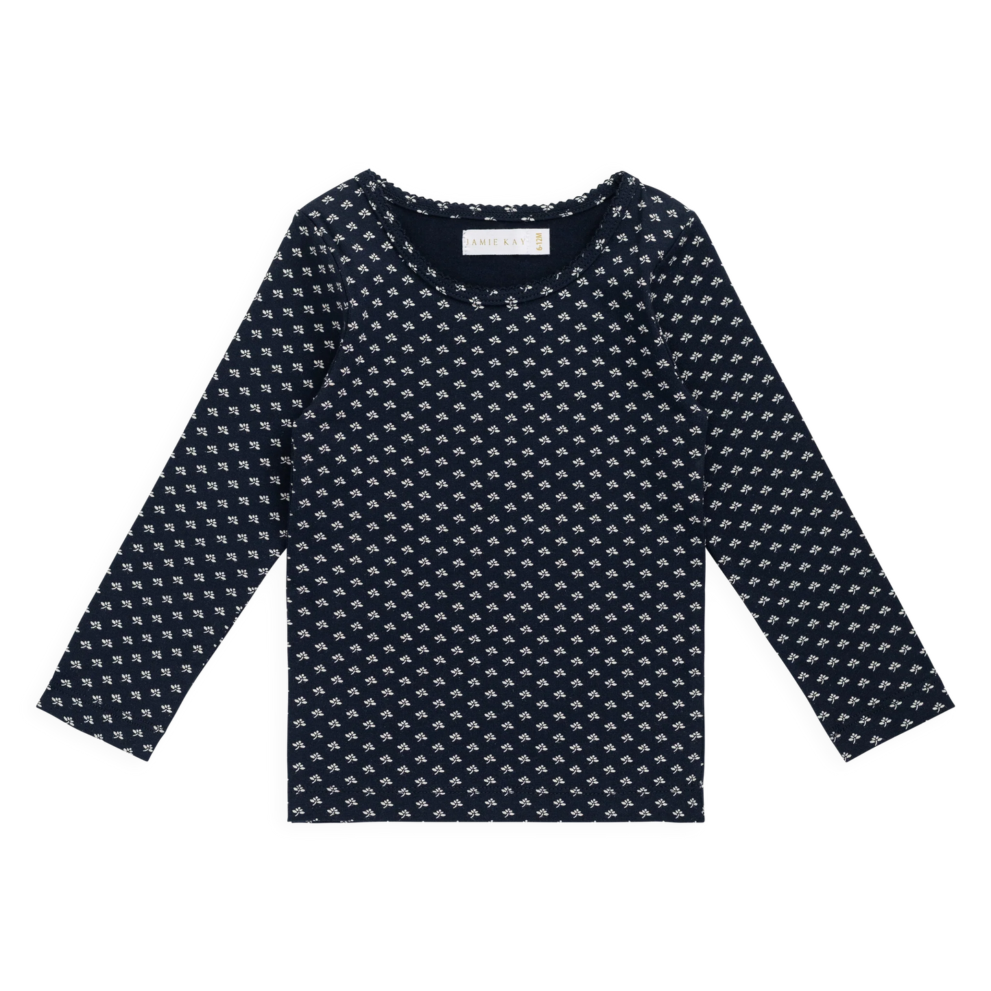 Long Sleeve Top - Lisa Petite Indigo | Jamie Kay