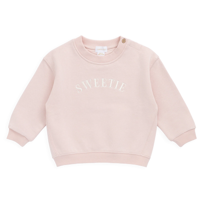 Rhea Sweatshirt - Cloud Pink Sweetie | Jamie Kay