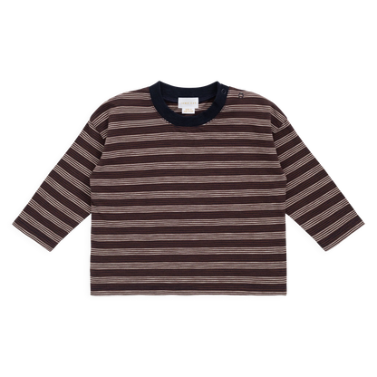 Iver Long Sleeve Tee - Regal Stripe | Jamie Kay