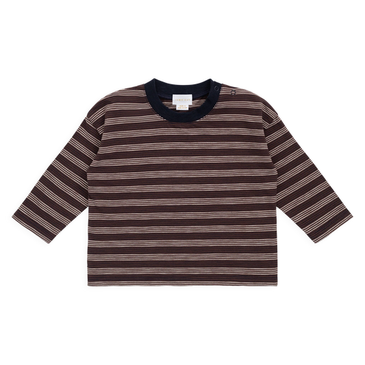 Iver Long Sleeve Tee - Regal Stripe | Jamie Kay