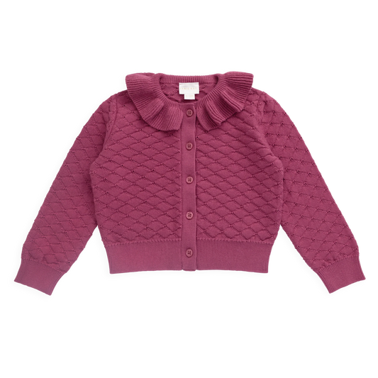 Alison Cardigan - Raspberry Wine | Jamie Kay