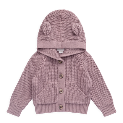 Bear Cardigan - Dreamy Pink | Jamie Kay