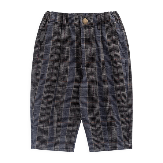 Campbell Pants - Checked Cotton | Jamie Kay