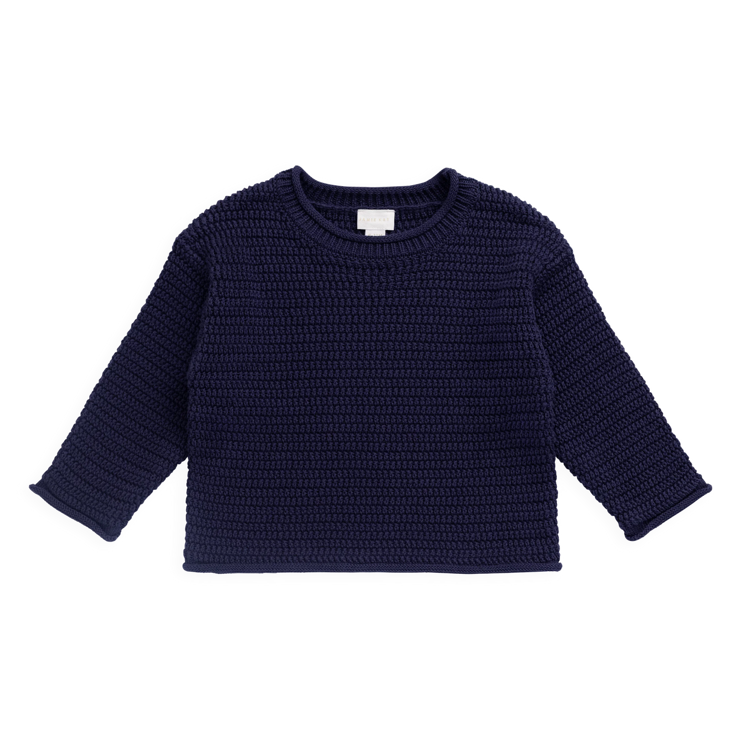 Eugene Knitted Jumper - Marine | Jamie Kay