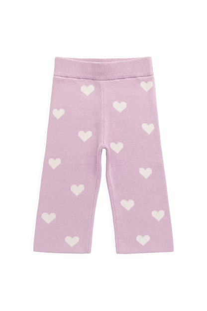 Kayla Pant - Kayla Heart Jacquard Orchid Dream | Jamie Kay