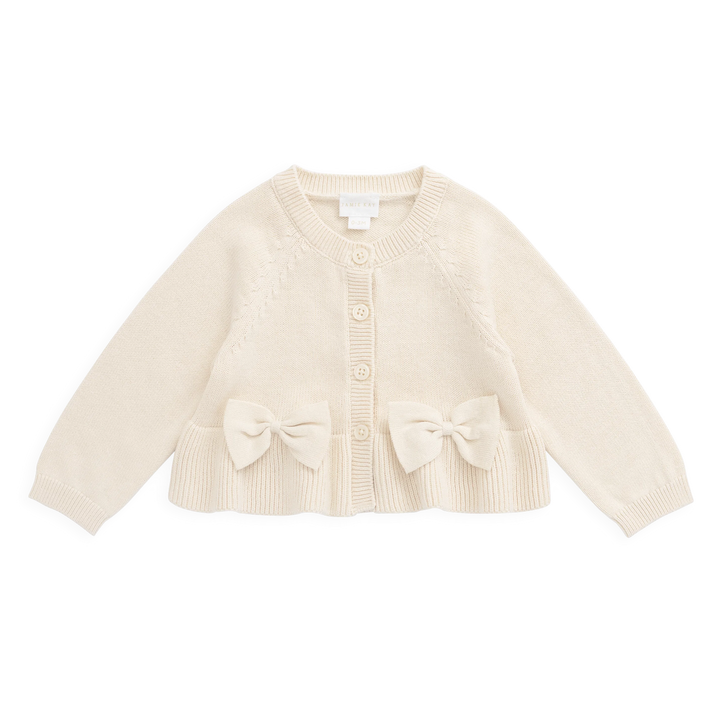 Lyla Cardigan - Vanilla | Jamie Kay