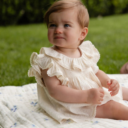 Frannie Playsuit - Parchment| Jamie Kay