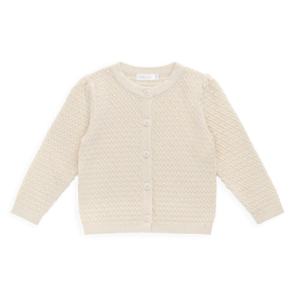 Clementine Cardigan - Vanilla | Jamie Kay