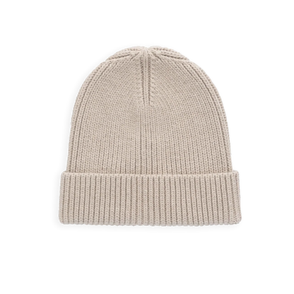 Leon Knitted Beanie - Oat | Jamie Kay