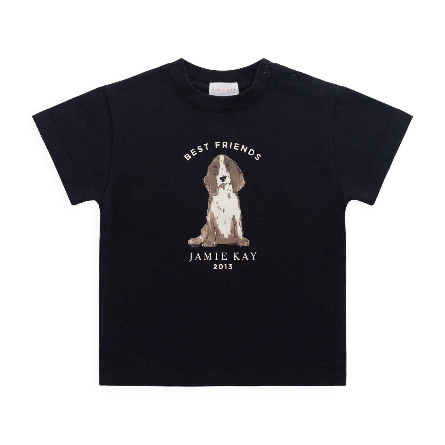 Bjorn Tee - Dark Navy Best Friends | Jamie Kay