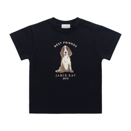 Bjorn Tee - Dark Navy Best Friends | Jamie Kay