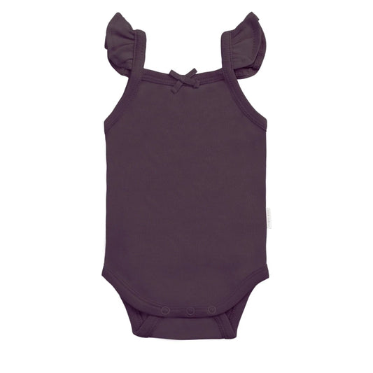 Bettina Bodysuit Sugar Plum 6-12M | Jamie Kay