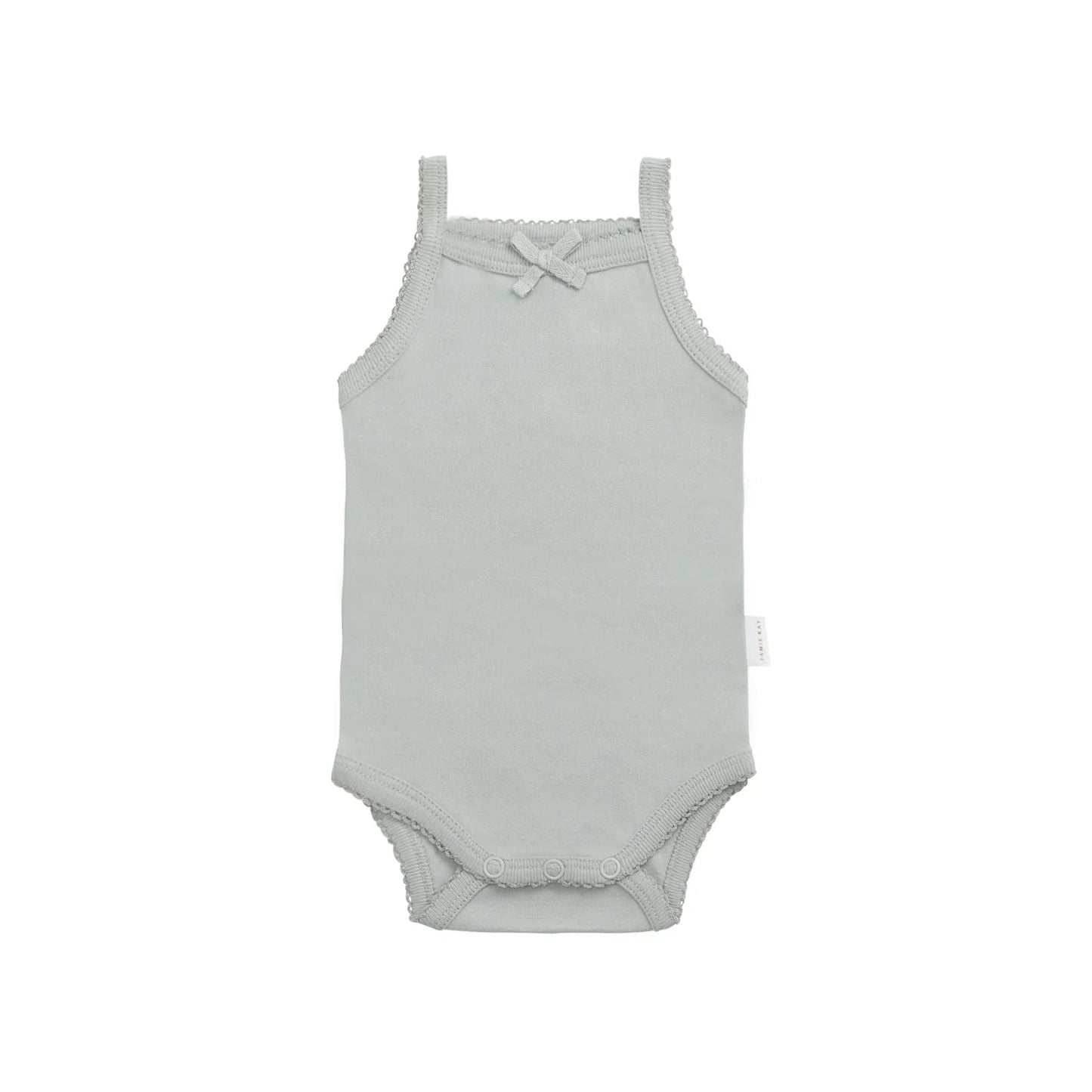 Bridget Singlet Bodysuit Lake 6-12M | Jamie Kay