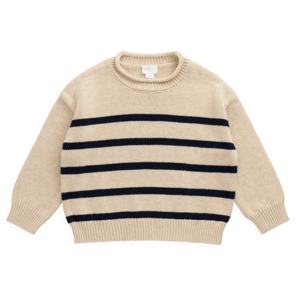 Jackson Knitted Jumper - Jackson Stripe | Jamie Kay