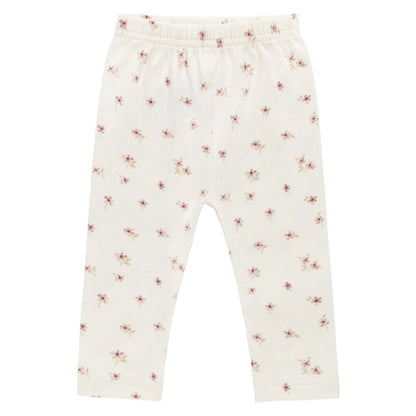 Everyday Legging - Simple Flowers Egret