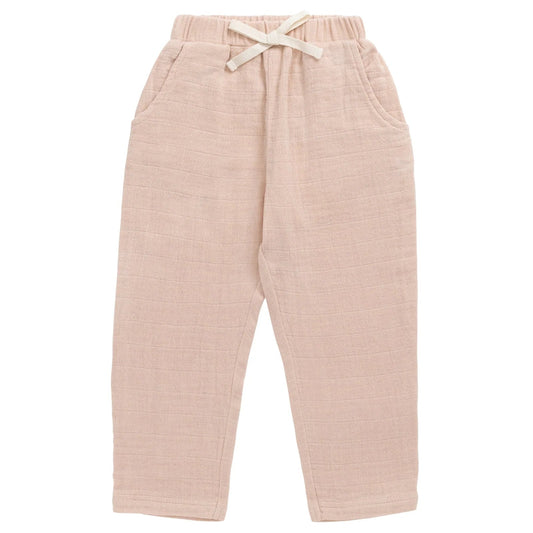 Pant Muslin Cordelia Chalky Pink | Jamie Kay
