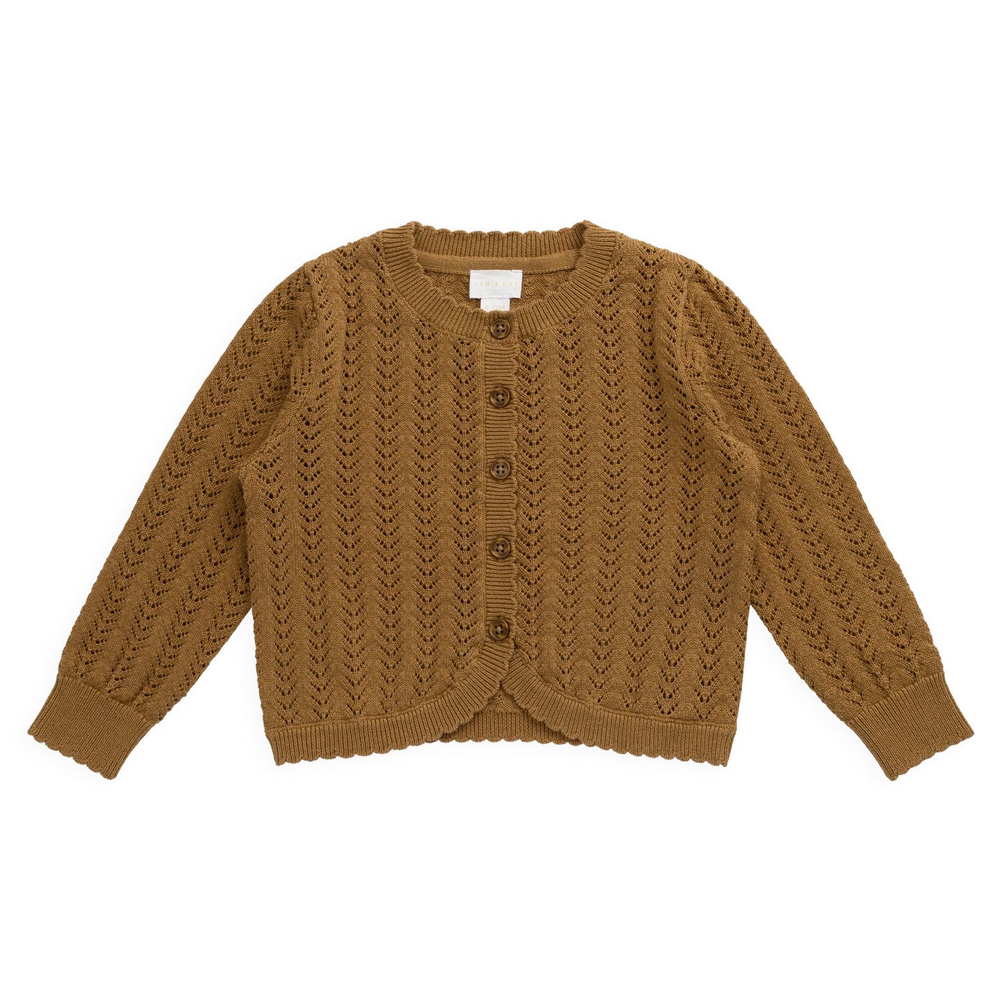Maxine Knitted Cardigan - Antique Bronze | Jamie Kay