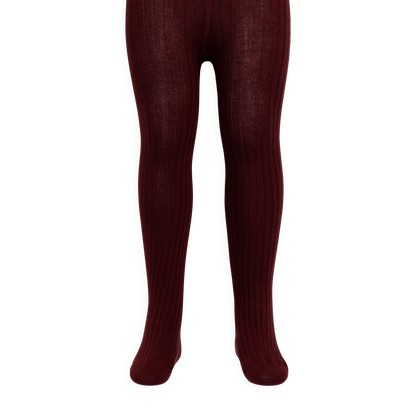 Ribbed Tight - Burgundy | Jamie Kay