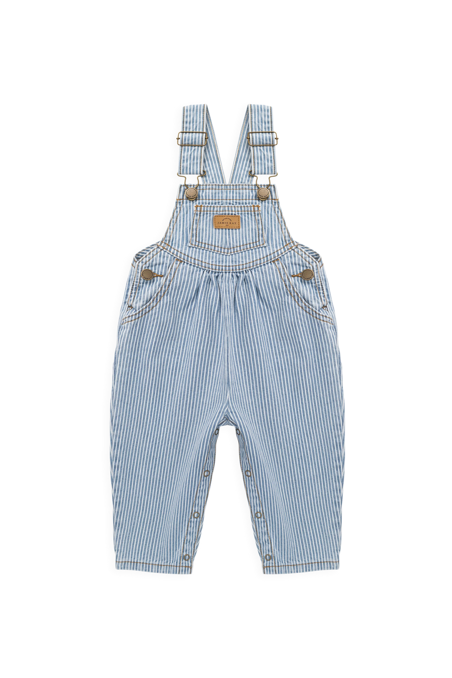 Cecil Overall - Holiday Stripe | Jamie Kay