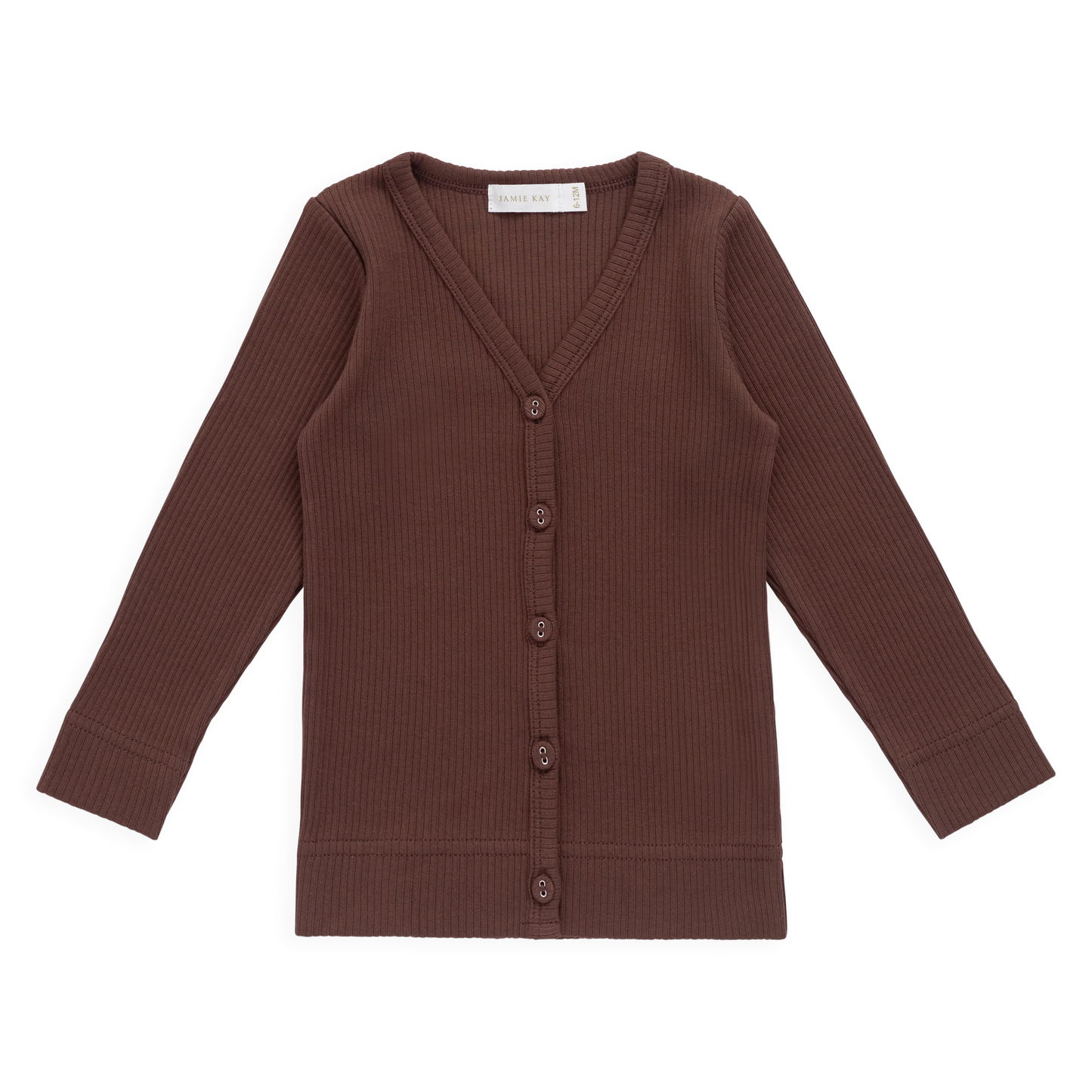 Modal Cardigan - Burnt Cinnamon | Jamie Kay