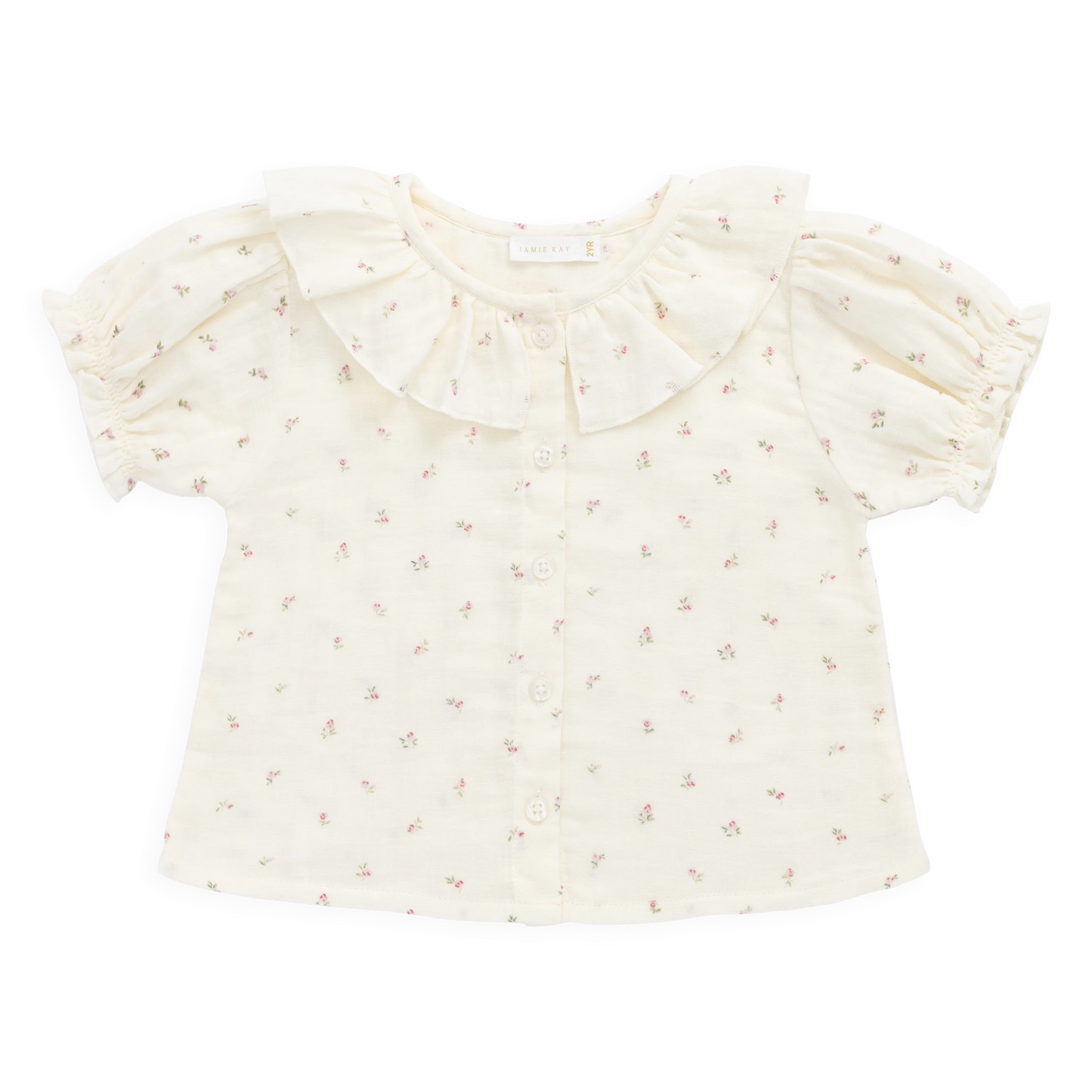 Muslin Alora Top - Willow Rose | Jamie Kay