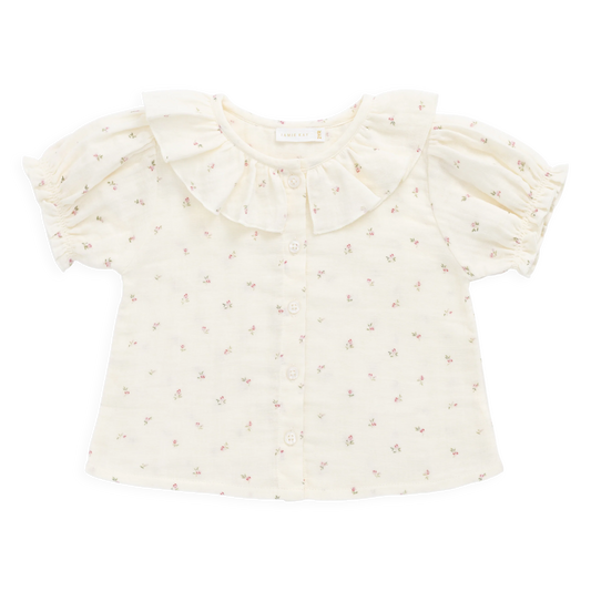 Muslin Alora Top - Willow Rose | Jamie Kay