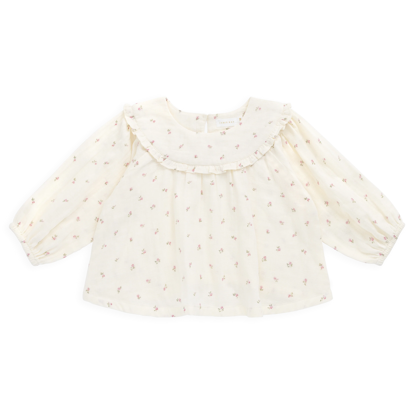Muslin Amira Blouse - Willow Rose | Jamie Kay