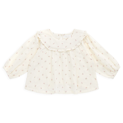 Muslin Amira Blouse - Willow Rose | Jamie Kay