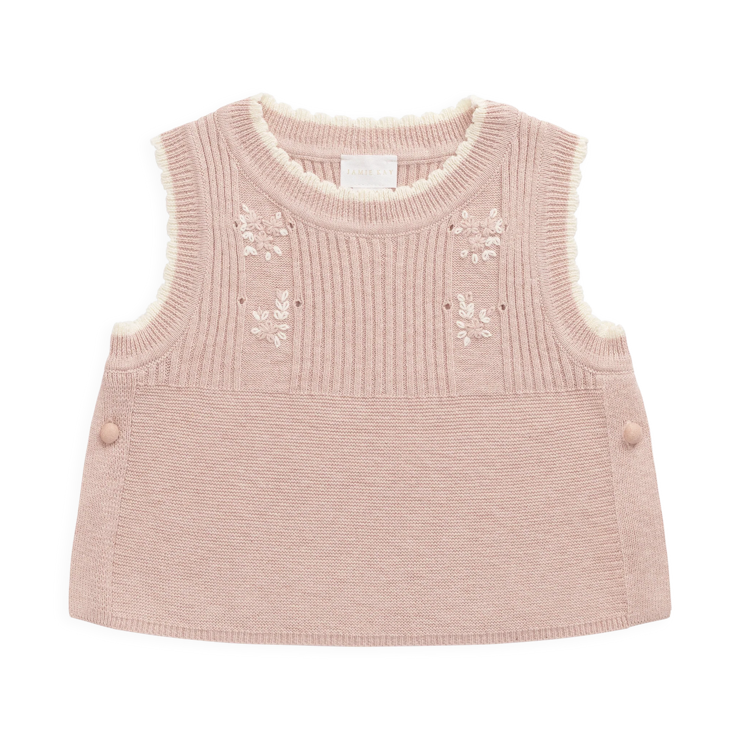 Abbie Knitted Top Abbie Flower | Jamie Kay