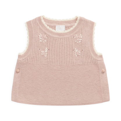 Abbie Knitted Top Abbie Flower | Jamie Kay