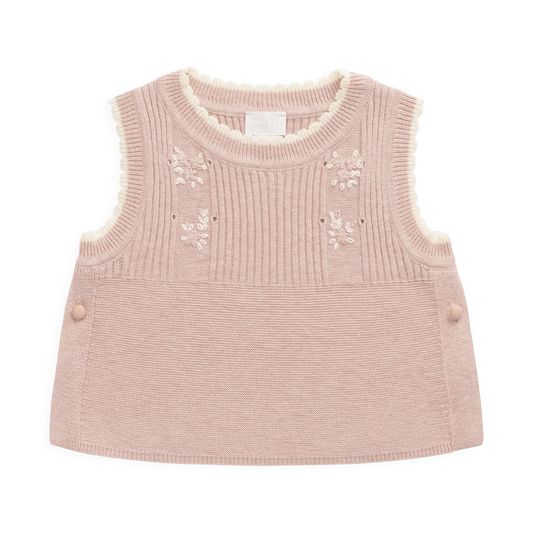 Abbie Knitted Top Abbie Flower | Jamie Kay