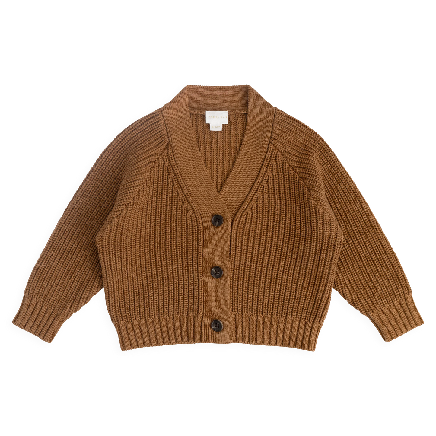 Cooper Knitted Cardigan - Butterscotch | Jamie Kay
