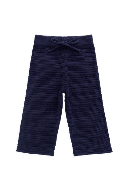 Eugene Knitted Pant - Navy | Jamie Kay
