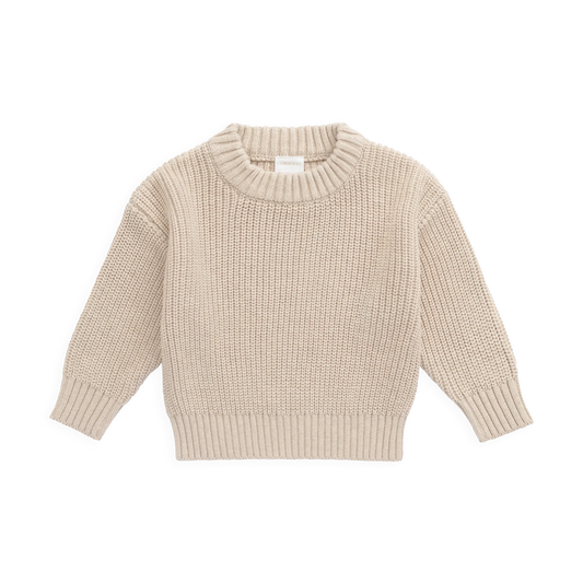Johan Knit Jumper - Wheat | Jamie Kay