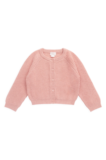 Matilda Cardigan - Pale Blush | Jamie Kay
