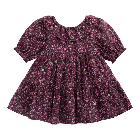 Acacia Dress - Floral Fig