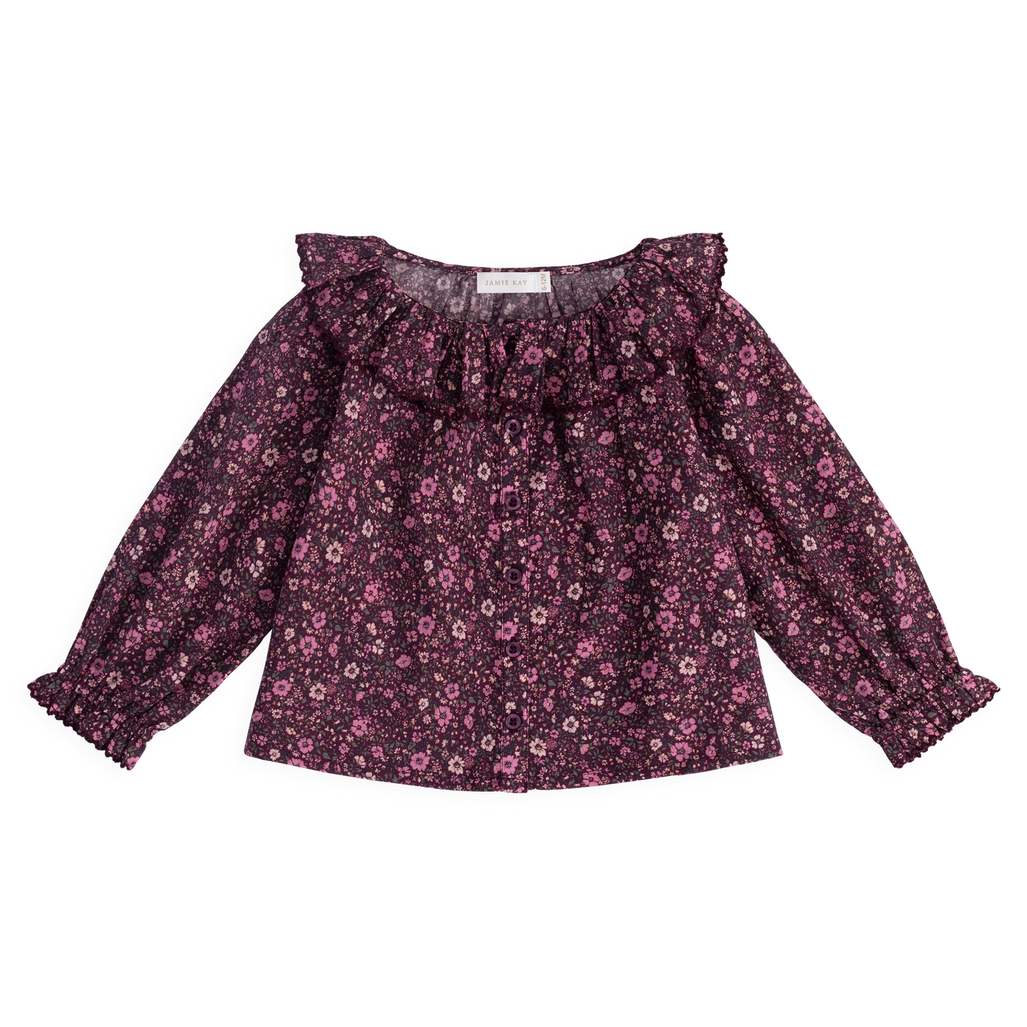 Cecile Top - Flora Fig | Jamie Kay